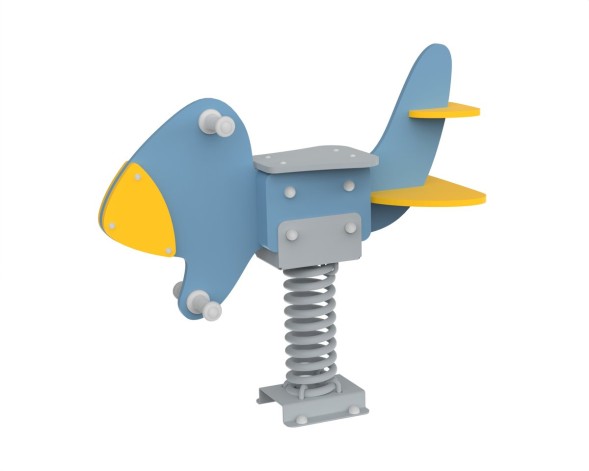 Качалка на пружине «Самолет 1», 442.01 исп.11