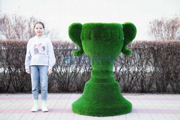 Топиари вазон Олимп — газон Deluxe