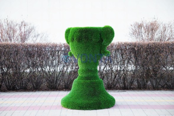 Топиари вазон Олимп — газон Deluxe