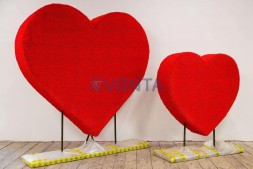 Топиари композиция сердца — газон Eco