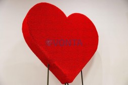 Топиари композиция сердца — газон Eco