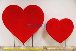 Топиари композиция сердца — газон Eco