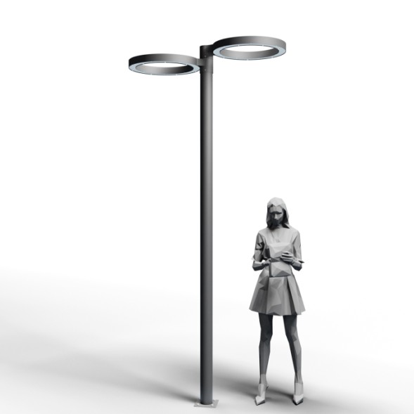 Фонарь уличный Спрингфилд 3-2