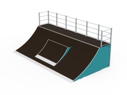 Квотерпайп с выступом, 623.04.03