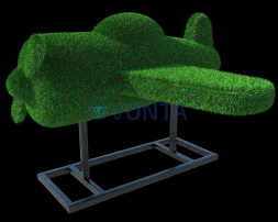 Топиари самолет, L=150см — газон Eco