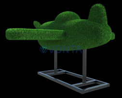 Топиари самолет, L=150см — газон Eco