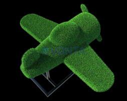 Топиари самолет, L=150см — газон Eco