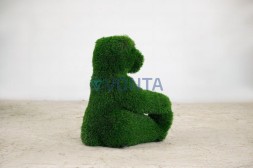 Топиари медвежонок сидящий, h=60см — Deluxe