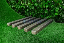 Топиари арка — скамейка с голубями- газон Eco