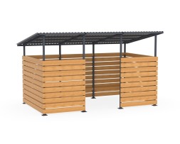 Контейнерная площадка для ТБО «Эко» 2 контейнера, 255.08.01