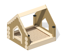 Песочница “Домик”, ПС-58