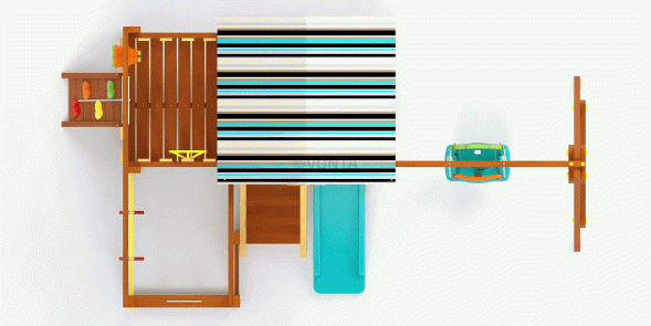 Детская площадка Савушка Baby play 11 (Priority)