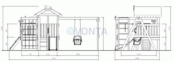 Детская площадка Савушка Baby play 11 (Priority)