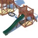 Детская деревянная игровая площадка для улицы дачи CustWood Active 10