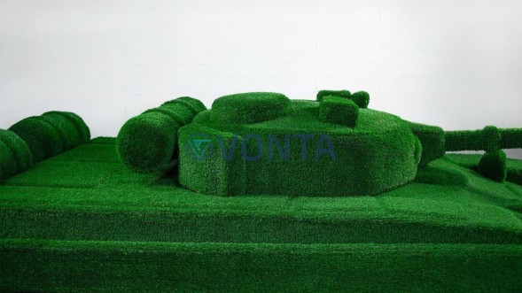 Топиари танк — газон Eco