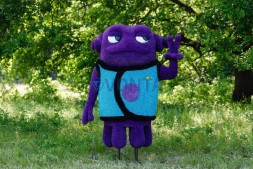 Топиари инопланетянин — газон Eco