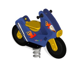 Качалка на пружине “Мотоцикл”, КБ-18