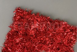 Gloss Net, сетчатый ковер из мишуры на проволочном каркасе, КРАСНАЯ