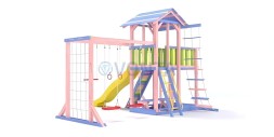 Детская игровая площадка Савушка-15 (Color-7)