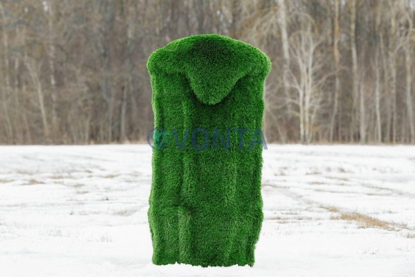 Топиари бокал пенного — газон Deluxe