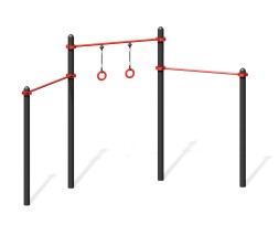 Воркаут-комплекс “Турники и кольца”, СО-219.2