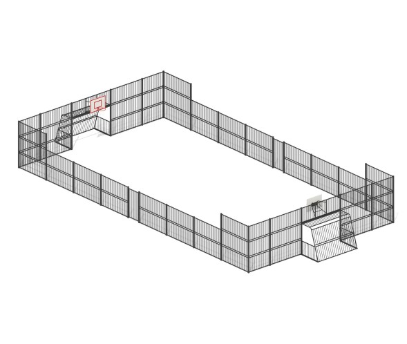 Спортивная площадка “Матч” тип 2, СП-08.6