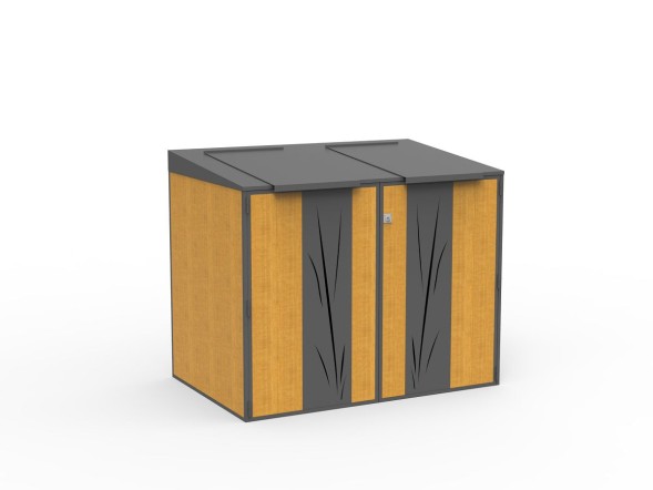 Контейнерный шкаф для ТБО «Флора», 255.06.01