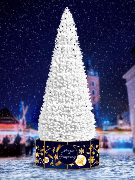 Ель каркасная «Уральская» Белая - 29 м