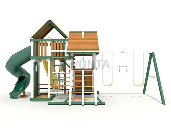 Детская площадка IgraGrad Крепость Фани Deluxe 3 мод.1