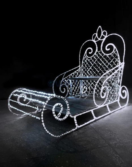 Светодиодная фигура Сани 150*200 см., (SR053)