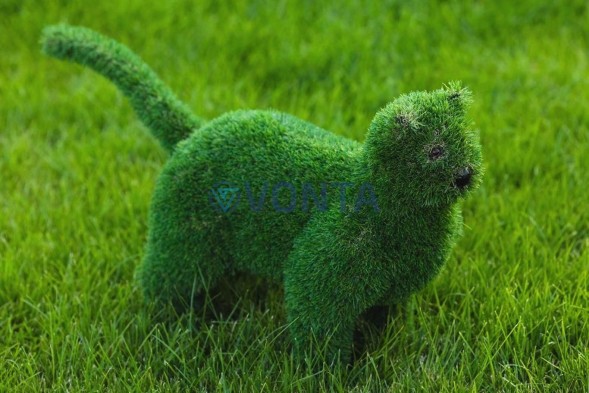Топиари кошка Мурка — газон Deluxe Green