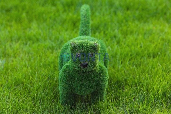 Топиари кошка Мурка — газон Deluxe Green