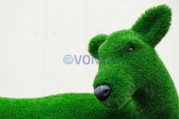 Топиари композиция олени, мама и малыш — газон Eco