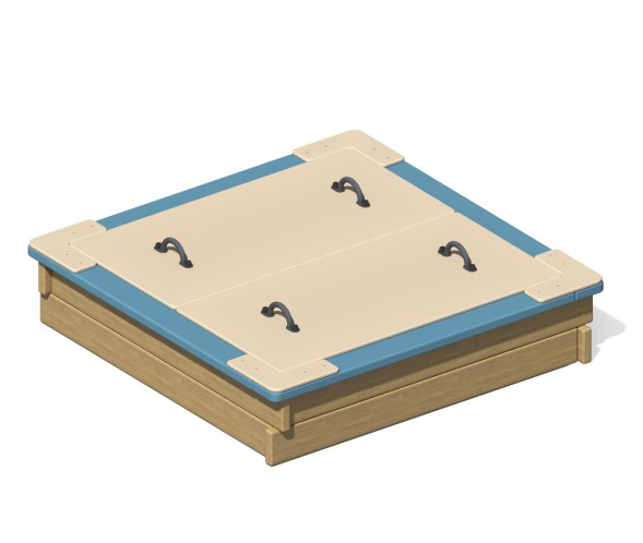 Песочница “Ларец” с крышкой, ПС-01К