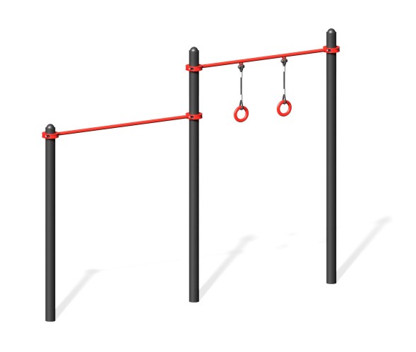 Воркаут-комплекс “Турник и кольца”, СО-219.1