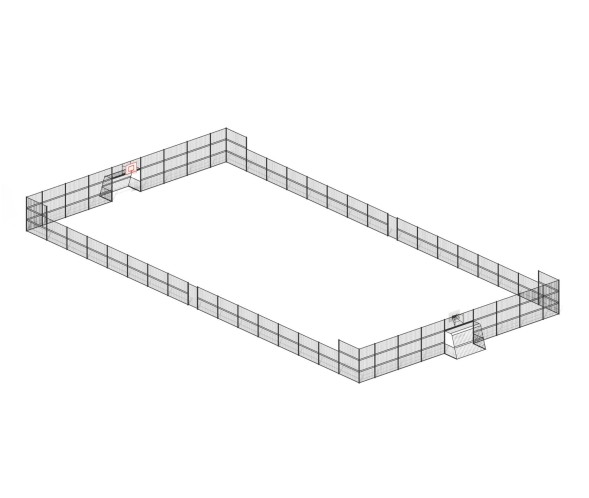 Спортивная площадка “Матч” тип 3, СП-08.7