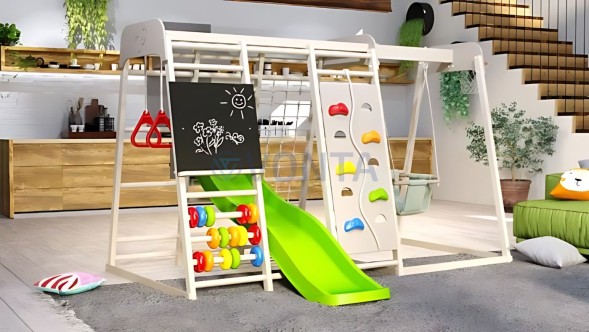 Детский комплекс Савушка Непоседа 9 oak