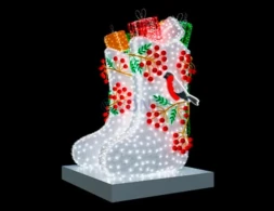 Светодиодная фигура Валенки 200 см., (SR064)