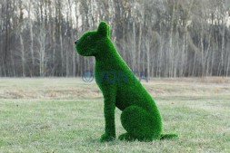 Топиари собака боксер — газон Eco