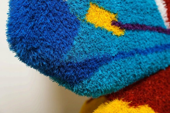 Топиари бабочка — лавочка №2, сосна — газон Eco