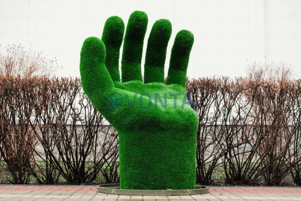 Топиари ладонь Ария — газон Deluxe