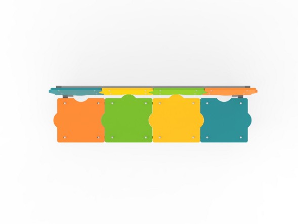 Скамейка детская «Пазл», 119.01.06