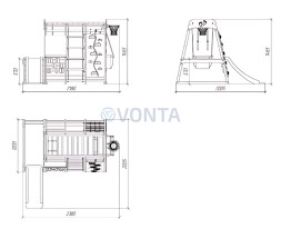 Детский комплекс Савушка Непоседа 6 nero