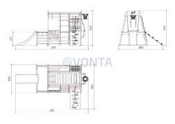 Детский комплекс Савушка Непоседа 6 nero