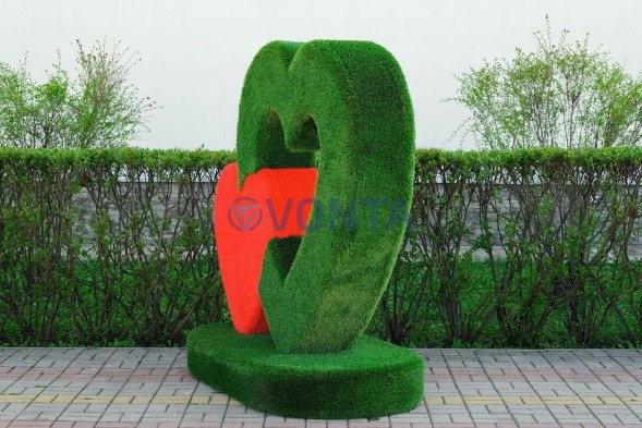 Топиари стела сердца Гармония, мини — газон Deluxe