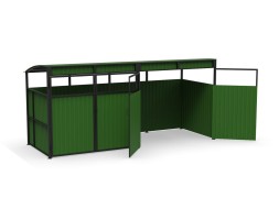 Навес для ТБО Тип 4, 255.01.04