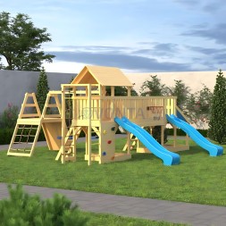 Детская деревянная игровая площадка для улицы дачи CustWood Scout S12