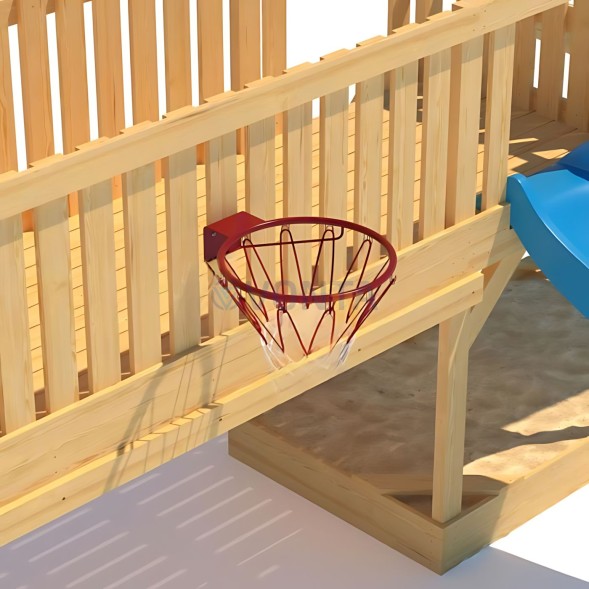 Детская деревянная игровая площадка для улицы дачи CustWood Scout S12