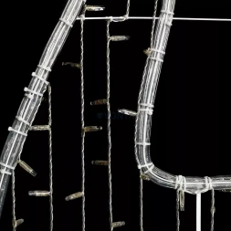 Светодиодная консоль Олень в Профиль 90*240 см, холодный белый, , (LC-13406)