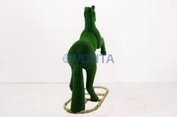 Топиари конь на дыбах — газон Deluxe Green